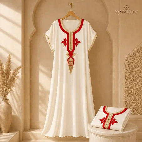 ثوب كريب روزا REF3